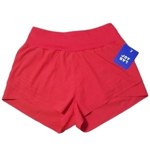 Joy Lab Women’s Volcano Red Athletic Inner Brief Shorts Sz. XS‎